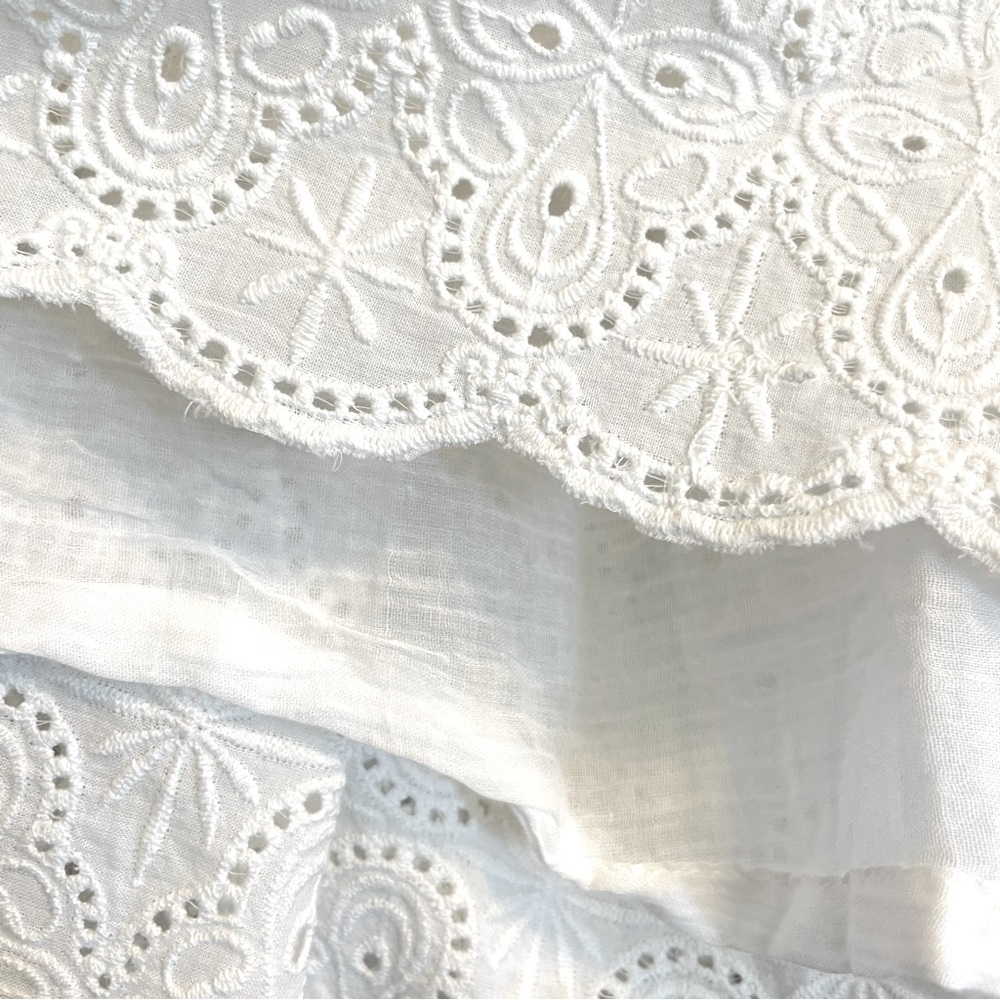 Sundance White Eyelet High-Low Dress - Picture 10 of 16